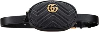 Gucci Pre-owned Belt Bags, female, Black, Size: ONE SIZE Pre-owned Vintage Belt Bag
