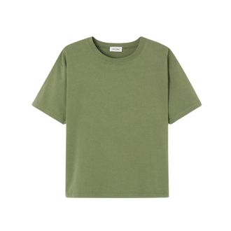 American Vintage Mujer, Camisetas, Verde, Talla: M