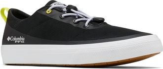 Columbia Mens Bonehead PFG Boat Shoe, Black/White, 6.5 UK