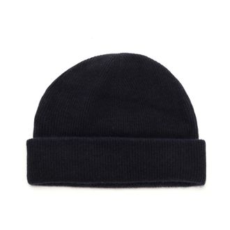 arch4 Redwood Cashmere Beanie - Dames - Hoeden - Blauw - ONE Size - Kasjmier - Accessoires