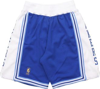 Mitchell & Ness NBA Authentic Shorts Los Angeles Lakers Alternate 1996-97 Blue White ASHRGS18120-LALROYA96