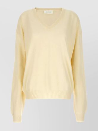 Sportmax v-neck knit sweater dropped shoulders