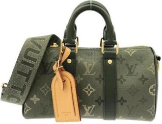 Louis Vuitton Pre-owned Boston Bag - Dames - Vintage Handtas - Groen - ONE Size - Vintage