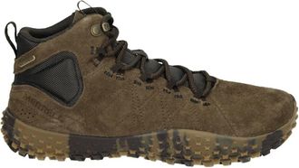 Merrell Casual Mid-Top Waterdichte Schoenen Bruin - Heren - Sneakers - Bruin - 46 EU - Leer - Schoenen