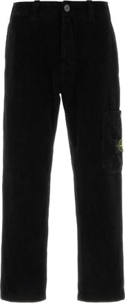 Stone Island Pantaloni a coste - Nero