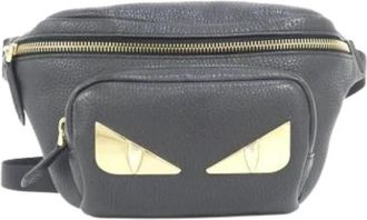 Fendi Pre-owned Vintage Belt Bag - unisex - Vintage Heuptassen - Zwart - ONE Size - Vintage