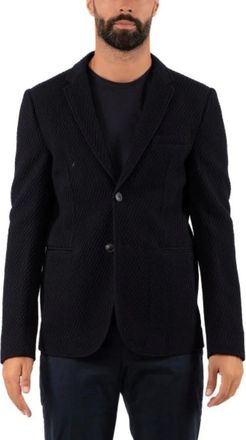 Emporio Armani Hombre, Chaquetas, Negro, Talla: L
