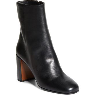 Prada Demi Block Heel Bootie in Nero at Nordstrom, Size 38.5