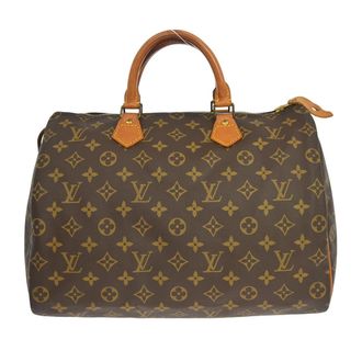 Louis Vuitton Speedy Monogram Canvas Brown Canvas Handbag (Pre-Owned)