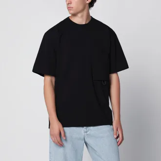 Bottega Veneta Black Cotton Jersey T-Shirt