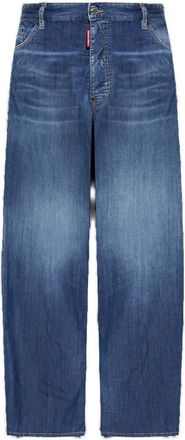 Dsquared2 Summer Lovers Medium Wash Loose Jeans
