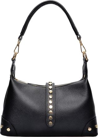 Anna Luchini Zwart Rundleer Tas