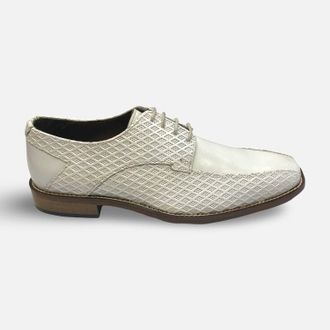 Stacy Adams Mens Gianluca Shoe In White