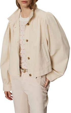 Sanctuary Twill Jacket in Collagen White at Nordstrom Rack, Size X-Small P