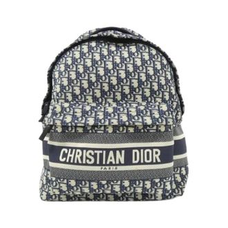 Dior Pre-owned Oblique Canvas Backpack - - Pre-owned - Donna - Multicolore - ONE SIZE
