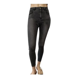 Liu Jo Black Denim Jeans with Grey Fade - female - Liu Jo - Skinny Fit Jeans - Black - W24 - Jeans