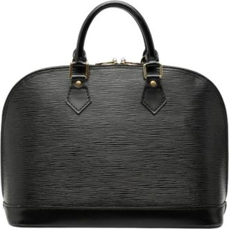 Louis Vuitton Pre-owned Vintage leren handtas - Dames - Vintage Handtas - Zwart - ONE Size - Leer - Vintage