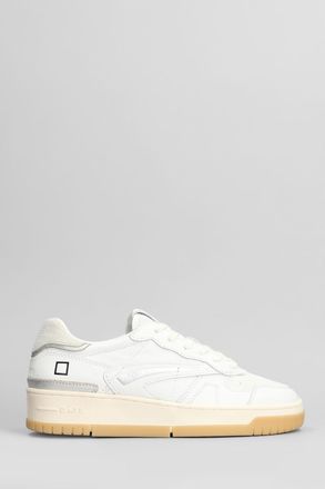 D.A.T.E. D. A.T. E. Torneo Pure Sneakers In White Leather