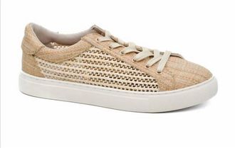 Corkys Footwear Womens Keep Scrolling Sneakers In Natural