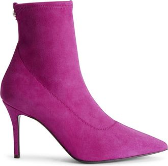Giuseppe Zanotti 90mm Mirea boots - women - Suede - 37.5 - Purple