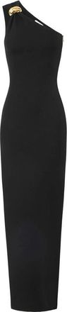 Elisabetta Franchi Red Carpet Milano Knit Avondjurk - Dames - Avondkleed - Zwart - M - Kleedjes