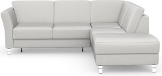 Sit&more Ecksofa »Visby L-Form« Wahlweise mit Bettfunktion und Stauraum, frei im Raum stellbar