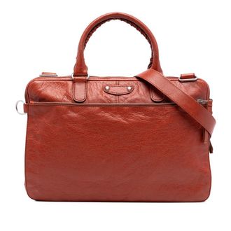 Balenciaga Pre-owned Balenciaga Lambskin Motocross Giant 12 Briefcase Ladies CB1TOCT4UNGM6VRC