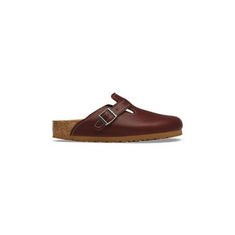 Birkenstock Boston Workwear - Heren - Schoenen - Rood - Maat: 43 EU Leer