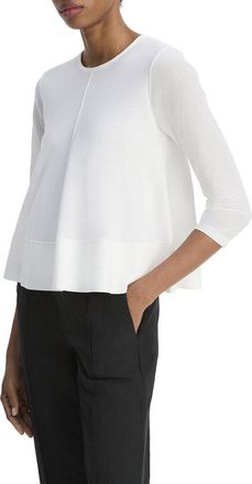 Vince A-Line Crewneck Top