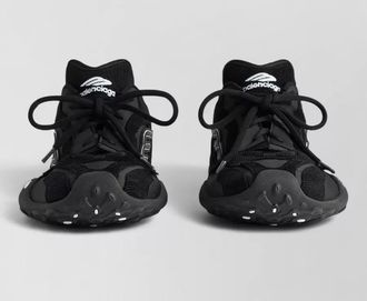 Balenciaga corduroy panel low-top sneakers