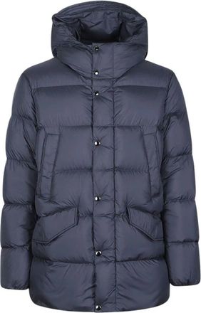 Woolrich Coats - Heren - Winterjassen - Blauw - M - Jassen