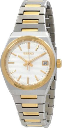 Seiko Essentials Quartz White Dial Ladies Watch SUR578P1