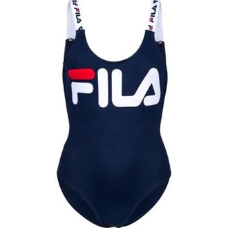 Fila Yuuna Badpak uit &eacute;&eacute;n stuk - Dames - Badpakken - Blauw - S - Badmode