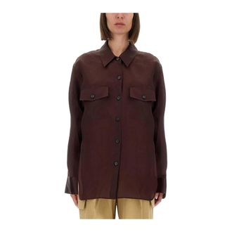 Khaite Camicia Matteo - - Blouses & Shirts - Donna - Rosso - S
