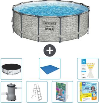 Bestway Piscina Bestway Steel Pro Max Redonda - 427x122 Cm - 8-piezas S546