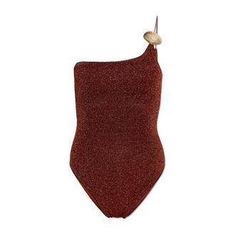 Os&eacute;ree Dames, Badkleding, Bruin, Maat: M Polyamide