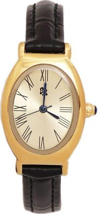 Petit Moments Saldana Watch, 95mm x 65mm in Black Croc at Nordstrom