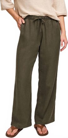 Gentle Fawn Gabriel Wide Leg Pant In Jasper Green