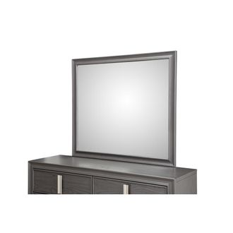 Alpine Furniture Lorraine Mirror, Dark Grey