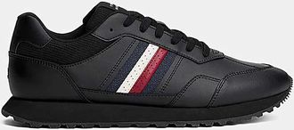 Tommy Hilfiger Leather Stripe Trainer