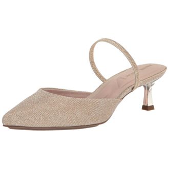 Anne Klein Iella Kitten Heeled Pump Platinum IELL01F9-089 Womens