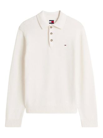Tommy Jeans collared sweater - Neutrals