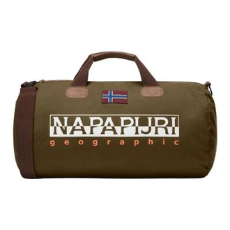 Napapijri Weekend Bags, female, Green, Size: ONE SIZE Bering 3 Travel Bag