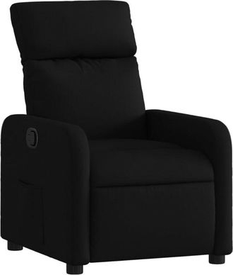 vidaXL Vidaxl - Sill&oacute;n Reclinable De Tela Negro