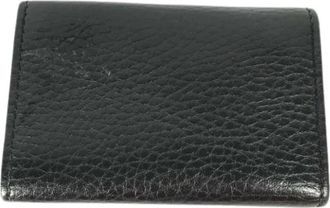 Gucci Pre-owned Leather key-holders - unisex - Vintage Accessoires - Zwart - ONE Size - Vintage