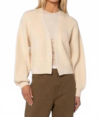 Velvet Heart Brayden Cardigan Sweater In Beige