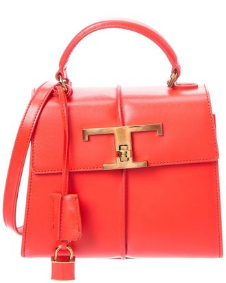 Tod's Tods Logo Leather Shoulder Bag