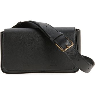 Mansur Gavriel Box Sling Crossbody Bag in Black at Nordstrom