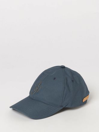 J.W.Anderson Cotton Gabardine Baseball Cap with Embroidered Logo