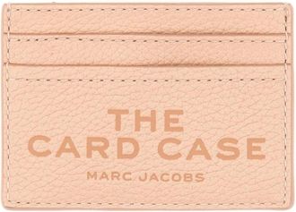 Marc Jacobs De Leren Kaarthouder - Dames - Portefeuilles - Roze - ONE Size - Leer - Accessoires